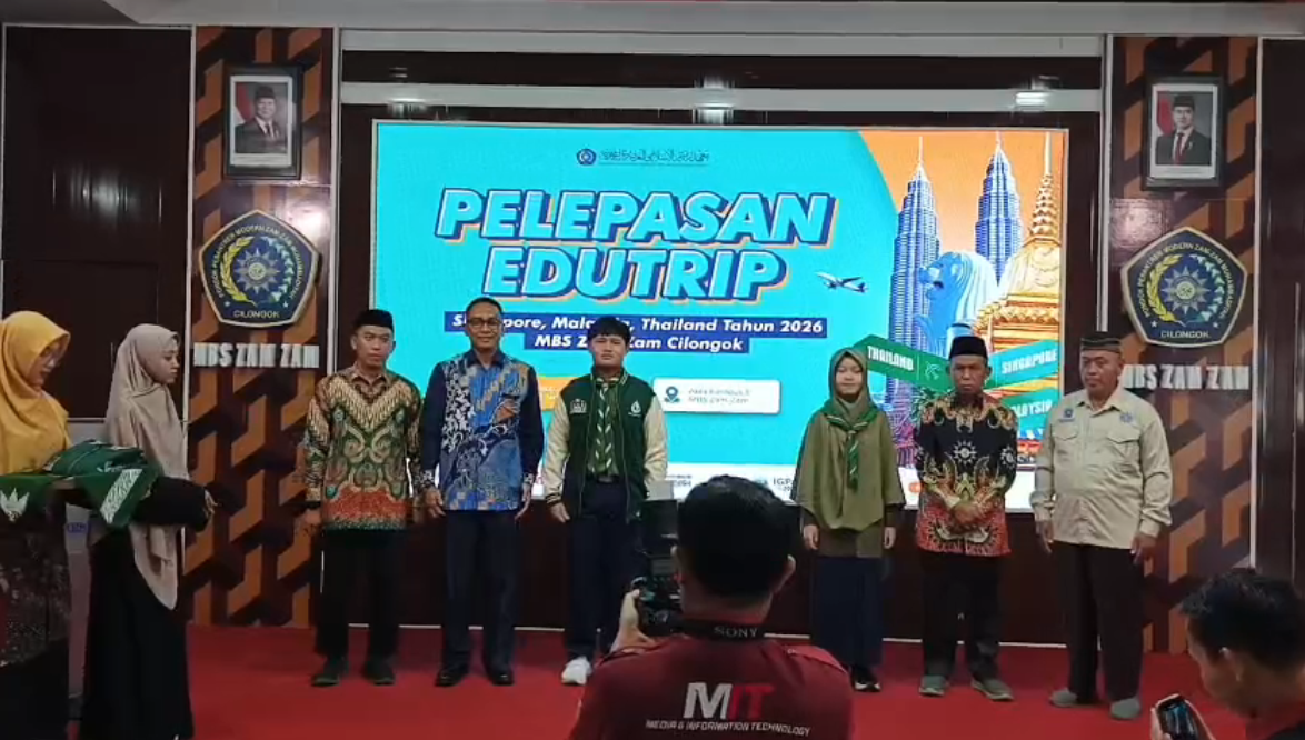 Pembekalan dan Pelepasan Edutrip MBS Zam-Zam ke Singapura, Malaysia dan Tailan
