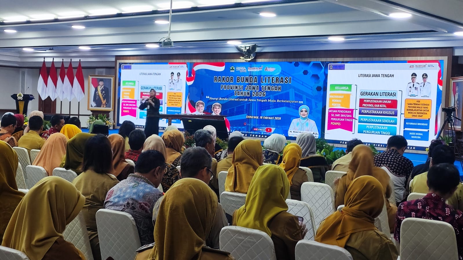 Jateng Tancap Gas Literasi! Rakor 2026 Satukan 35 Daerah Bangun Peradaban dari Desa