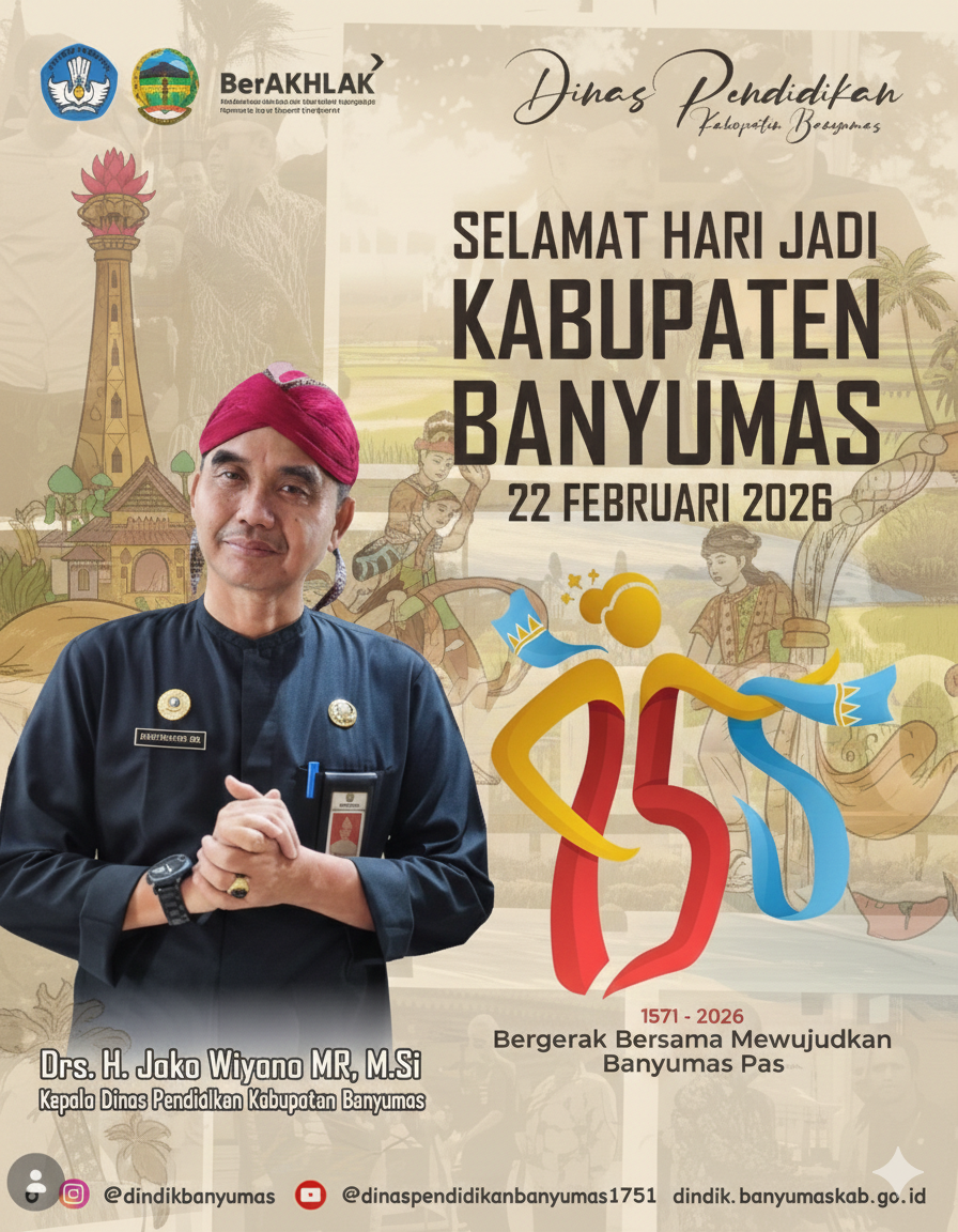 Dirgahayu Banyumas, Bergerak Bersama Mewujudkan Banyumas PAS