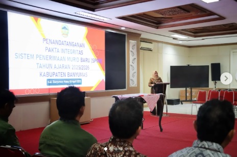 Wabup Lintarti Tegaskan Komitmen Integritas dalam Penerimaan Murid Baru Tahun Ajaran 2025/2026