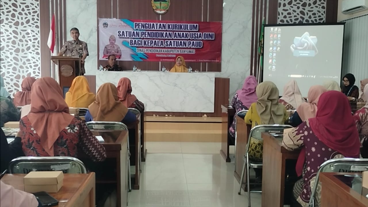 Penguatan Kurikulum PAUD: Dinas Pendidikan Banyumas Dorong Kepala Satuan Pendidikan PAUD Adaptif terhadap Pembelajaran Mendalam
