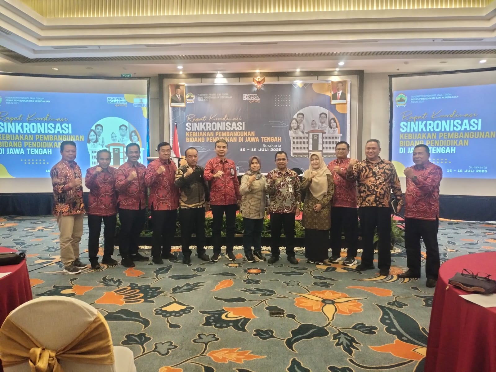 Rakor Sinkronisasi Kebijakan Pembangunan Pendidikan: Dindikbud Jateng Tegaskan Komitmen Integritas