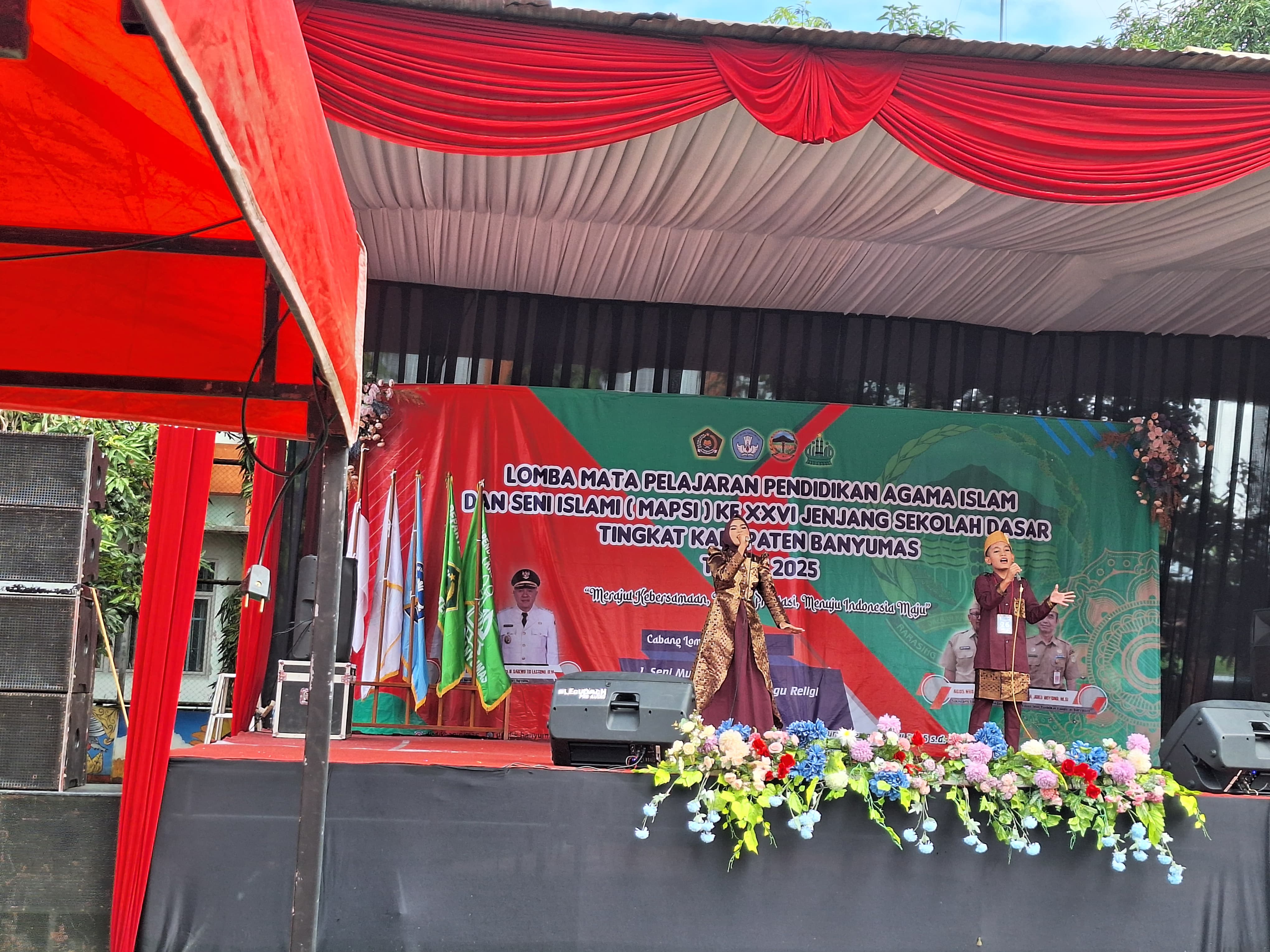 Meski diguyur Hujan, MAPSI Tetap Meriah