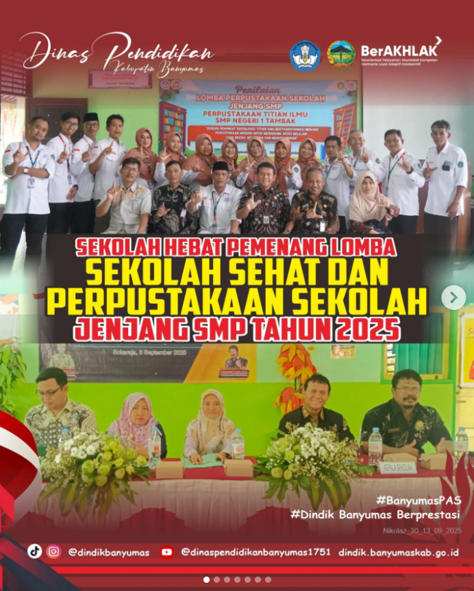 Sekolah Sehat dan Perpustakaan Unggul Jadi Salah Satu Tolok Ukur Mutu Pendidikan