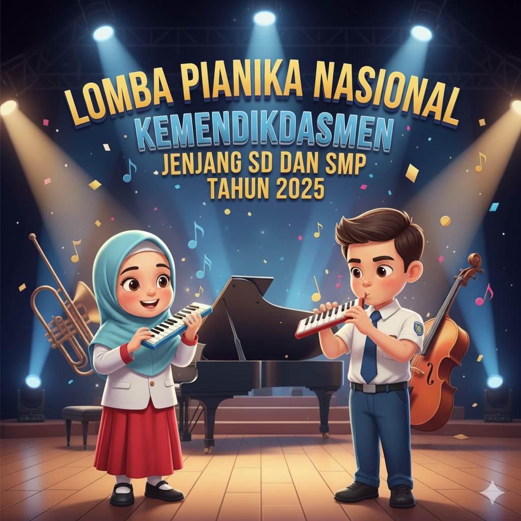 Dukung Bakat Musik, Puspresnas Gelar Lomba Pianika Nasional