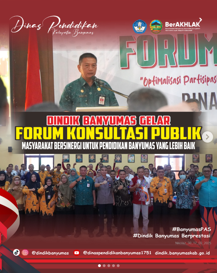 Sinergi Masyarakat untuk Pendidikan Banyumas yang Lebih Baik