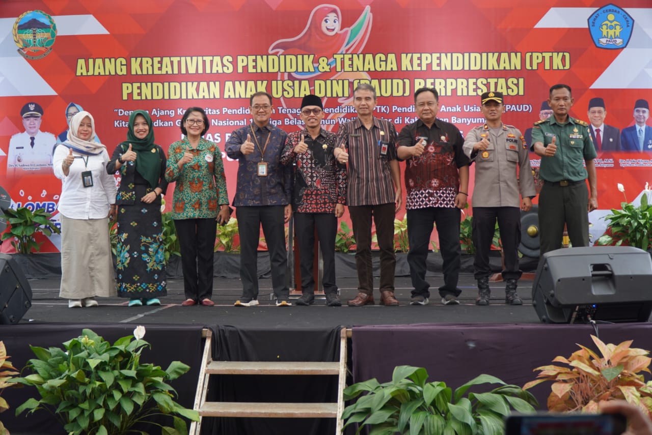 Ajang Kreativitas PTK PAUD 2025, Wujudkan Gerakan Nasional 13 Tahun Wajib Belajar di Kabupaten Banyumas
