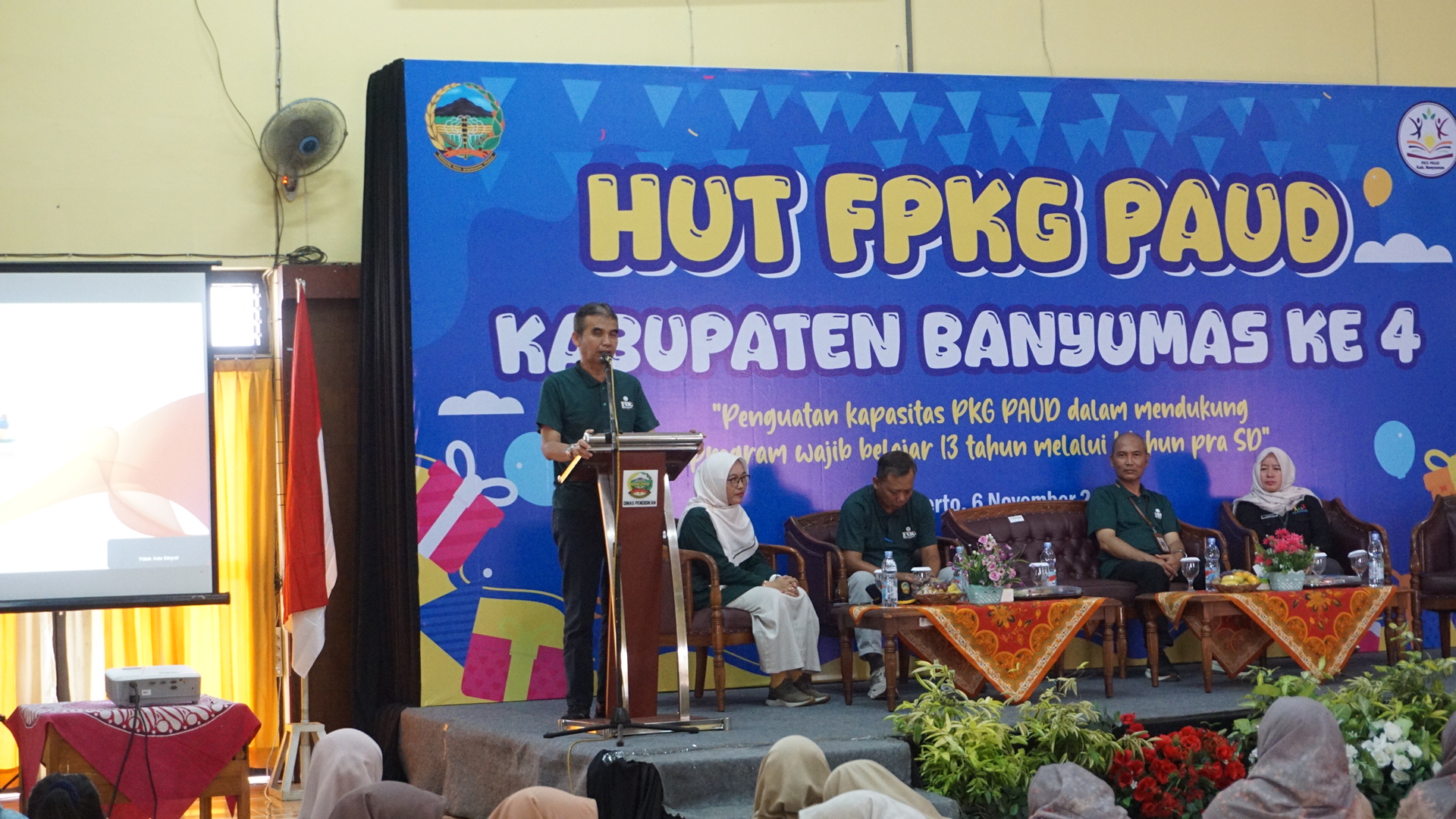 Peringati HUT ke-4, FPKG Banyumas Gelar Capacity Building untuk Penguatan PKG PAUD