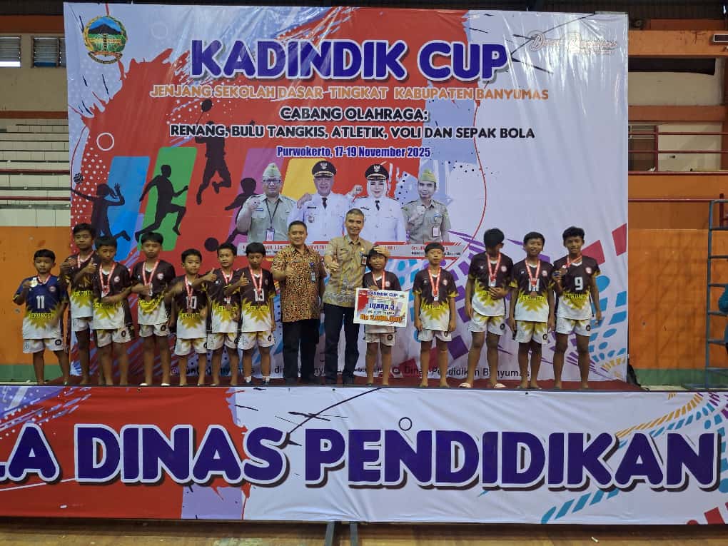 Inilah Juara Kadindik Cup Tahun 2025 Dinas Pendidikan Kabupaten Banyumas