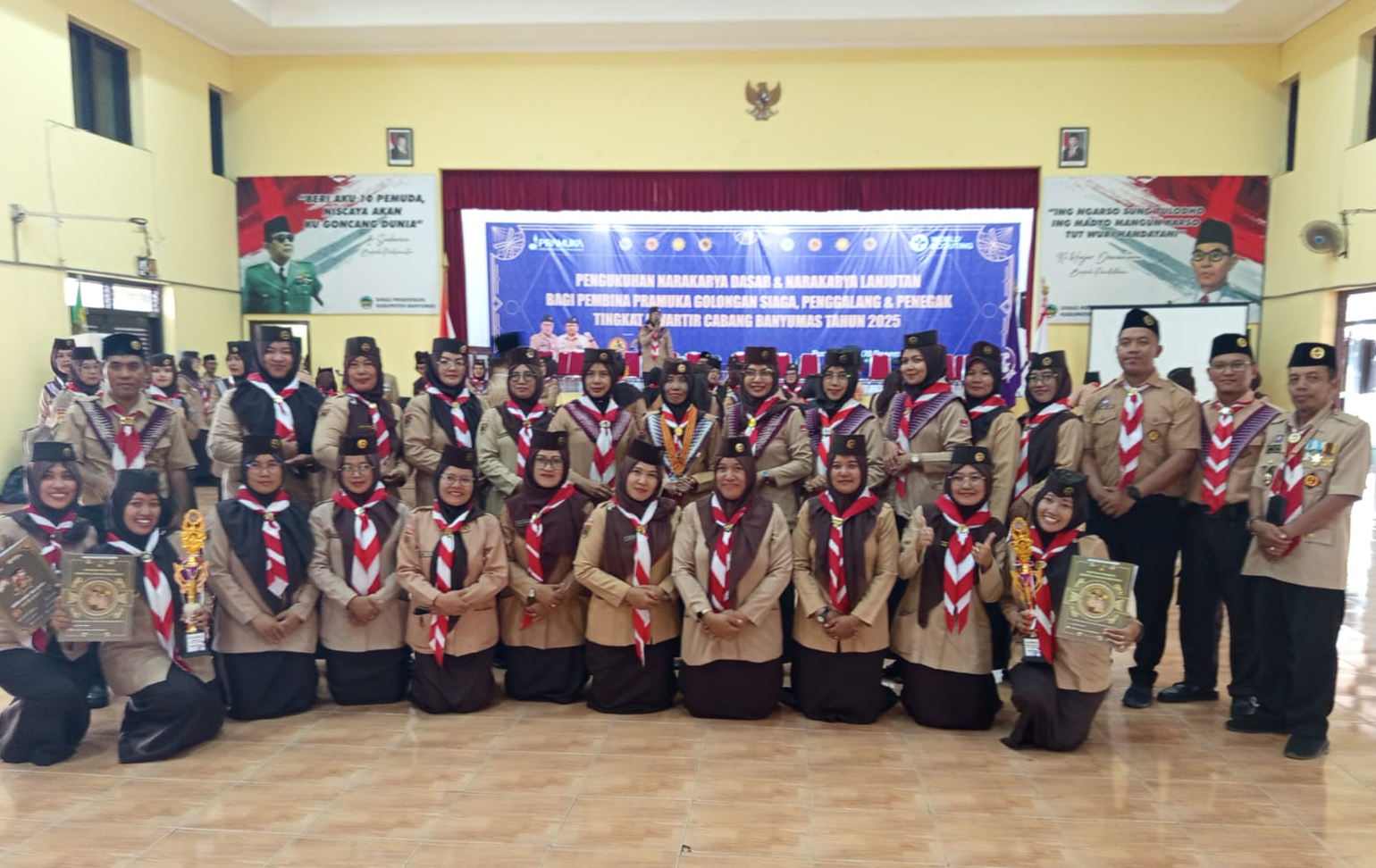 Sebanyak 758 Pembina Pramuka Dikukuhkan, Banyumas Mantapkan Langkah Pembinaan Generasi Muda