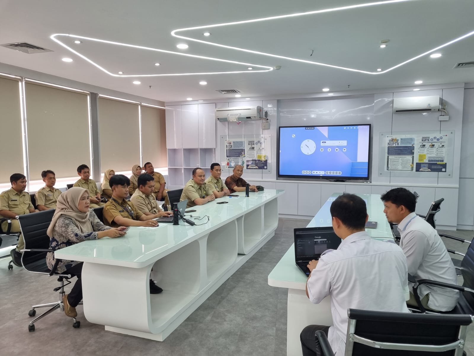 Optimalkan Pemanfaatan Backbone Dapodik, Dindik dan Dinkominfo Banyumas Gelar Rakor Bersama Pusdatin