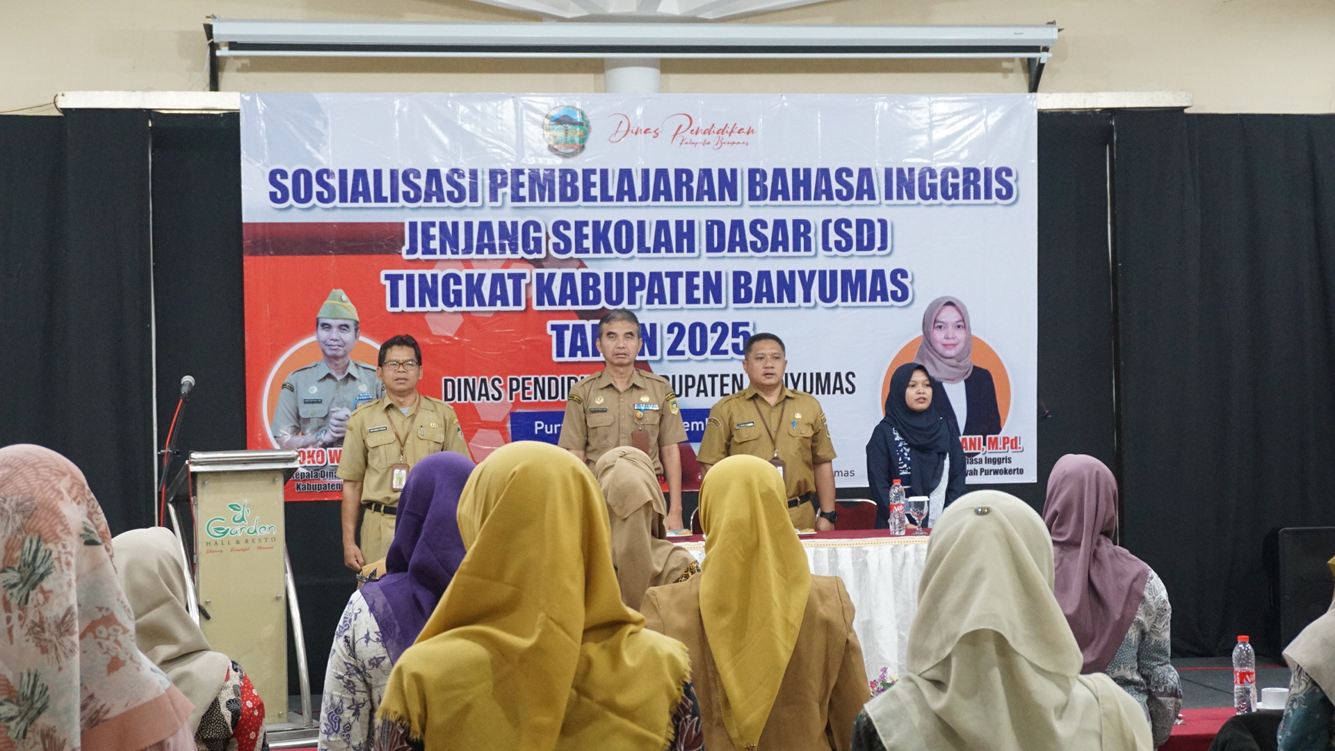 Dinas Pendidikan Kabupaten Banyumas Gelar Sosialisasi Pembelajaran Bahasa Inggris bagi Guru SD