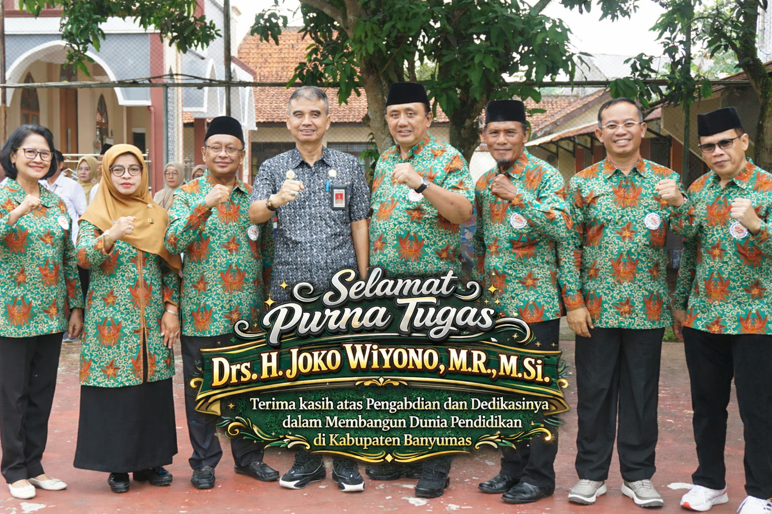 Terima Kasih, Pak Joko Wiyono: 34 Tahun Mengabdi untuk Pendidikan Banyumas