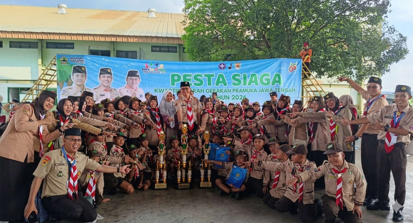 Kontingen Banyumas Torehkan Prestasi di Pesta Siaga Kwarda Jawa Tengah 2026
