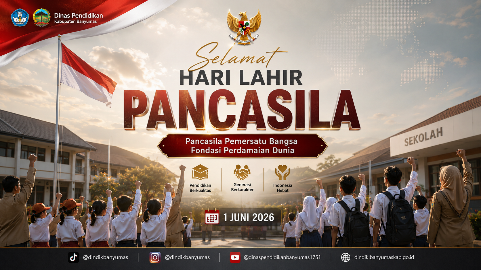 Selamat Hari Lahir Pancasila 1 Juni 2026