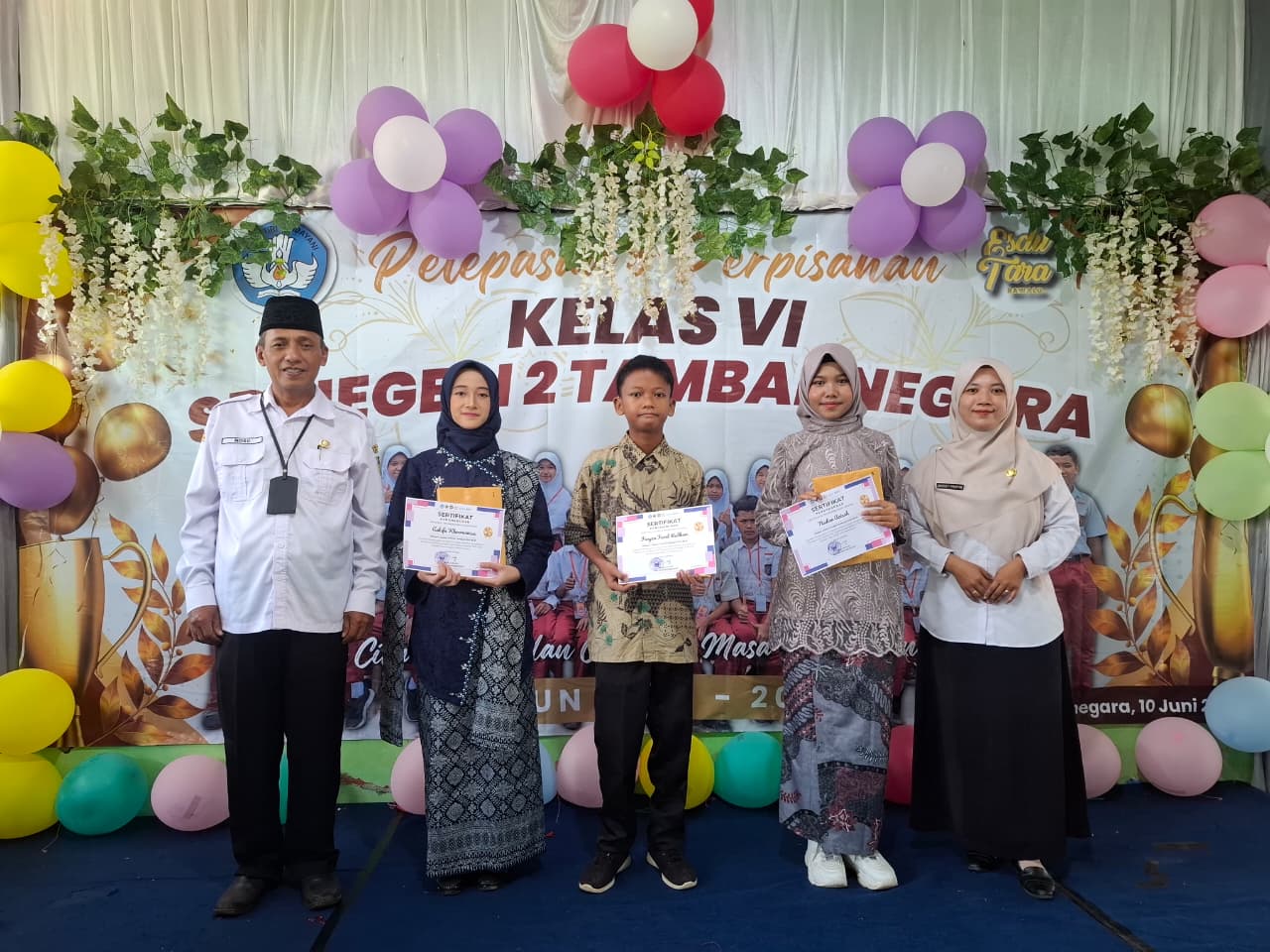 Pelepasan Siswa Kelas VI SD Negeri 2 Tambaknegara: Mengantar Langkah Baru dengan Doa dan Harapan