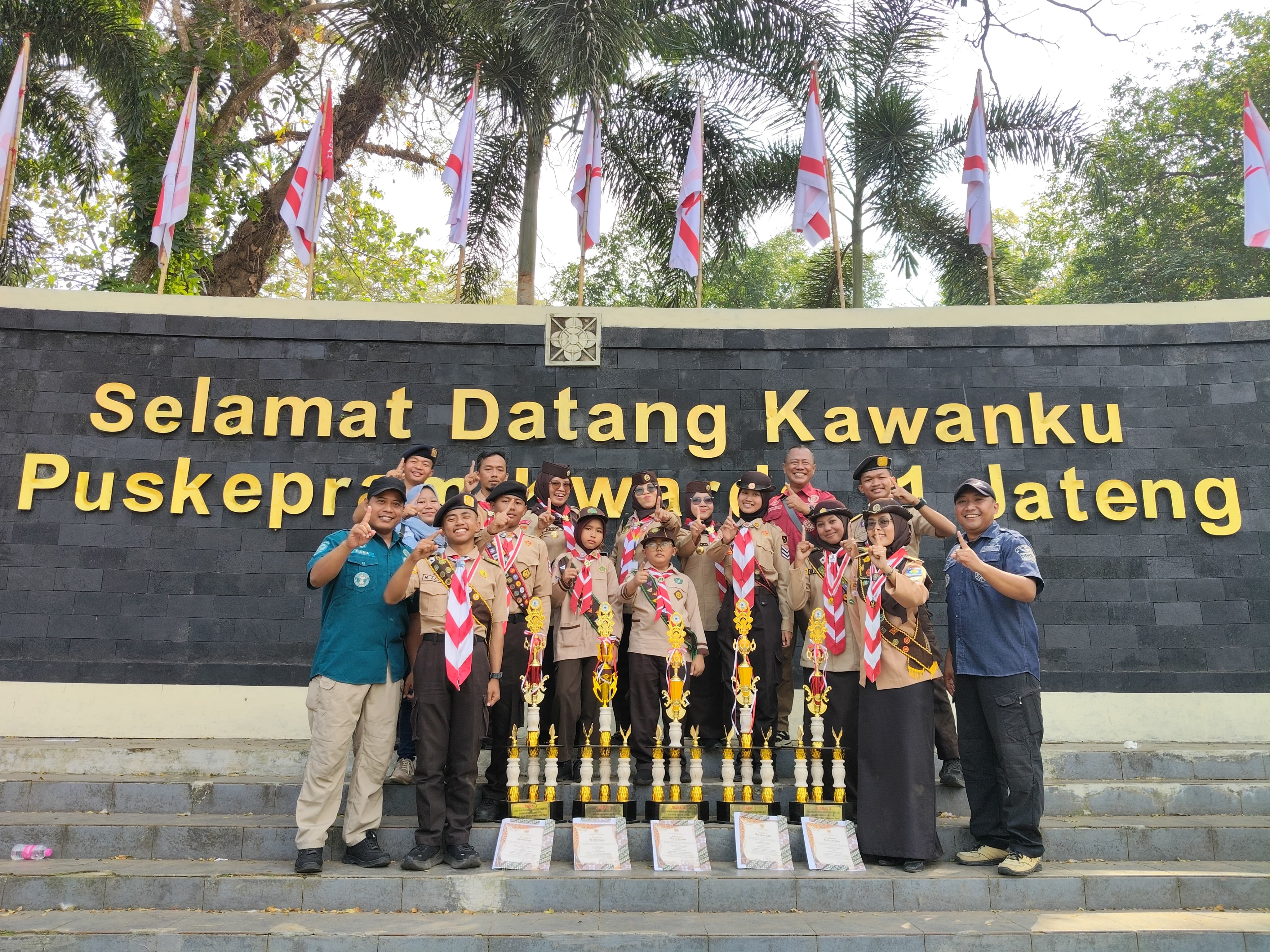Kwarcab Banyumas Raih 5 Gelar Juara Lomba Pramuka Garuda Berprestasi Kwarda Jawa Tengah 2026