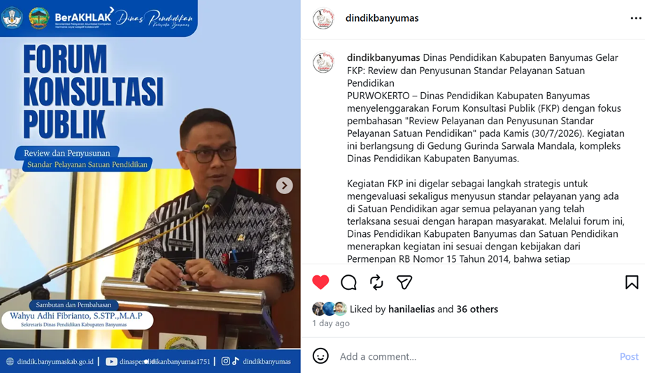 FKP: Review dan Penyusunan Standar Pelayanan Satuan Pendidikan