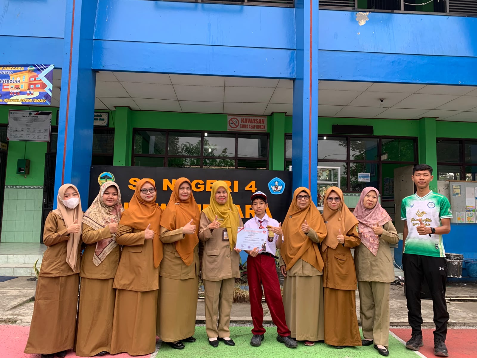 Prestasi Nasional Membanggakan dari SD Negeri 4 Purwanegara Purwokerto Utara