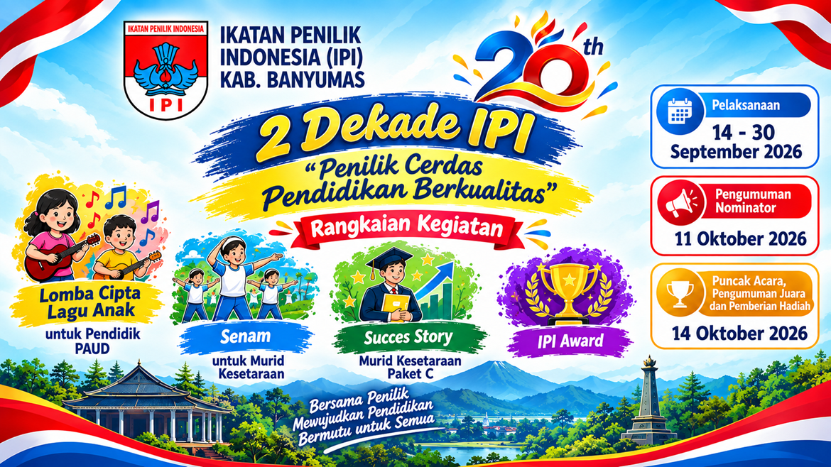 Dua Dekade IPI Banyumas: Dorong Kreativitas Digital Pendidik hingga Warga Belajar Kesetaraan