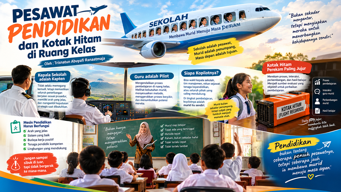 PESAWAT PENDIDIKAN DAN KOTAK HITAM DI RUANG KELAS