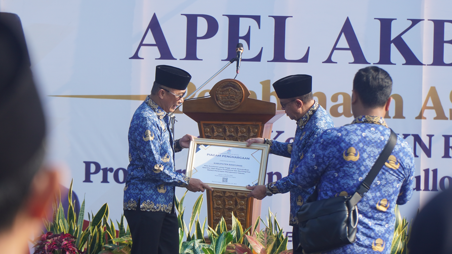 Apel Akbar ASN Banyumas, Kepala BKN Tekankan Pentingnya Melayani dengan Hati