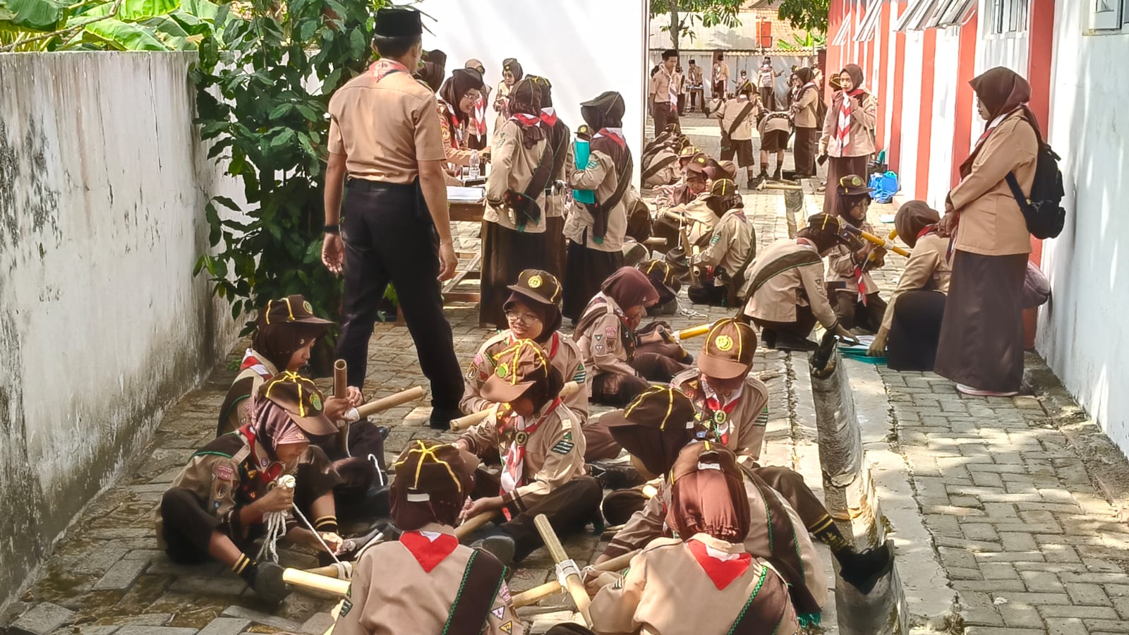 451 Calon Pramuka Garuda Lumbir Diuji, Karakter Jadi Perhatian Tim Kwarcab Banyumas